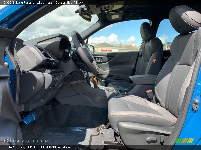 Front Seat of 2022 Forester Wilderness