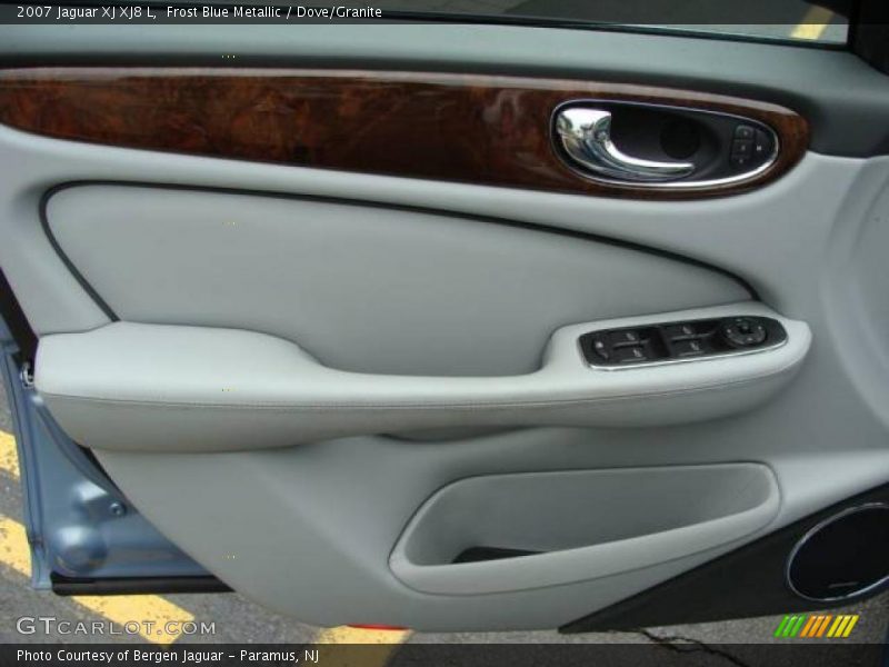 Frost Blue Metallic / Dove/Granite 2007 Jaguar XJ XJ8 L