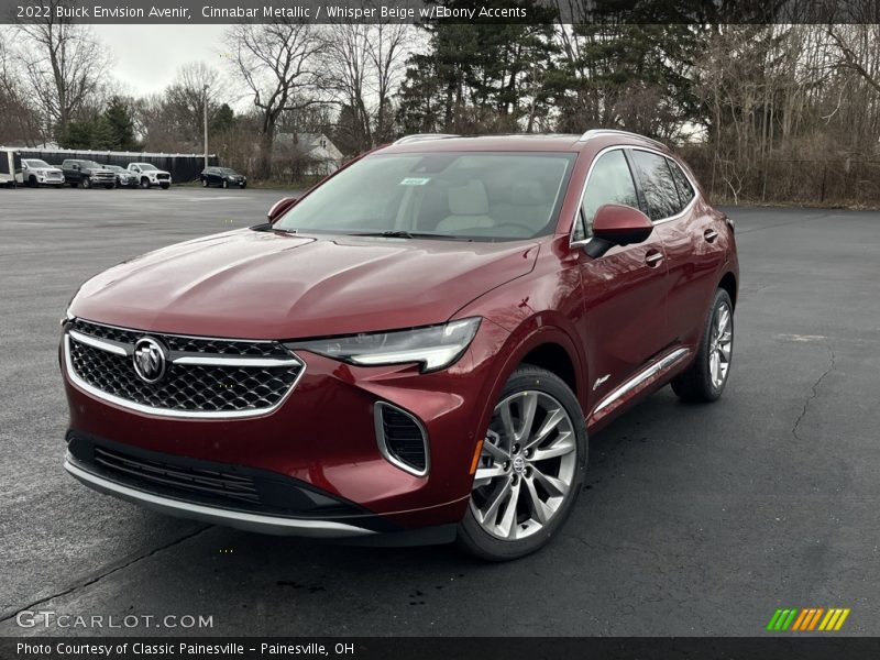Cinnabar Metallic / Whisper Beige w/Ebony Accents 2022 Buick Envision Avenir
