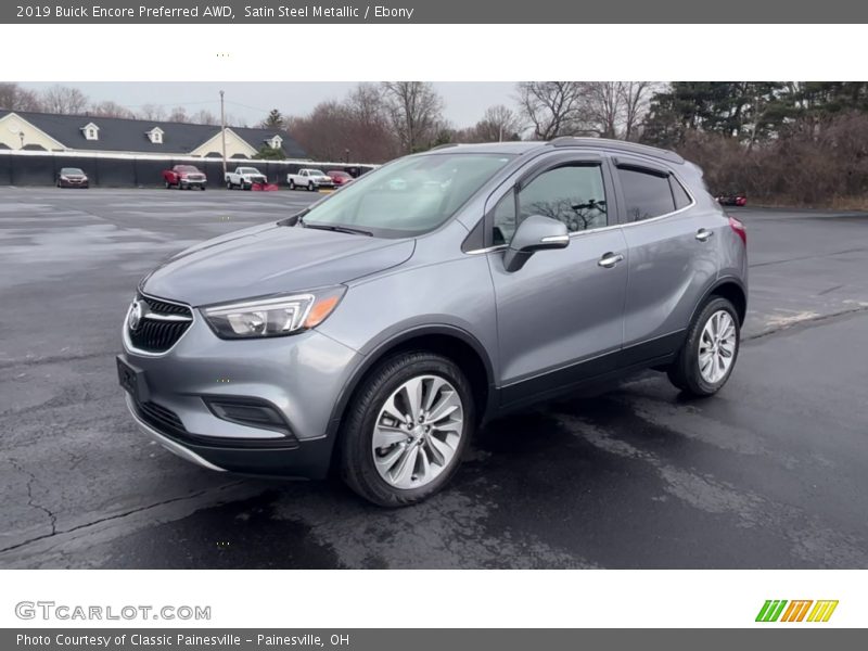 Satin Steel Metallic / Ebony 2019 Buick Encore Preferred AWD