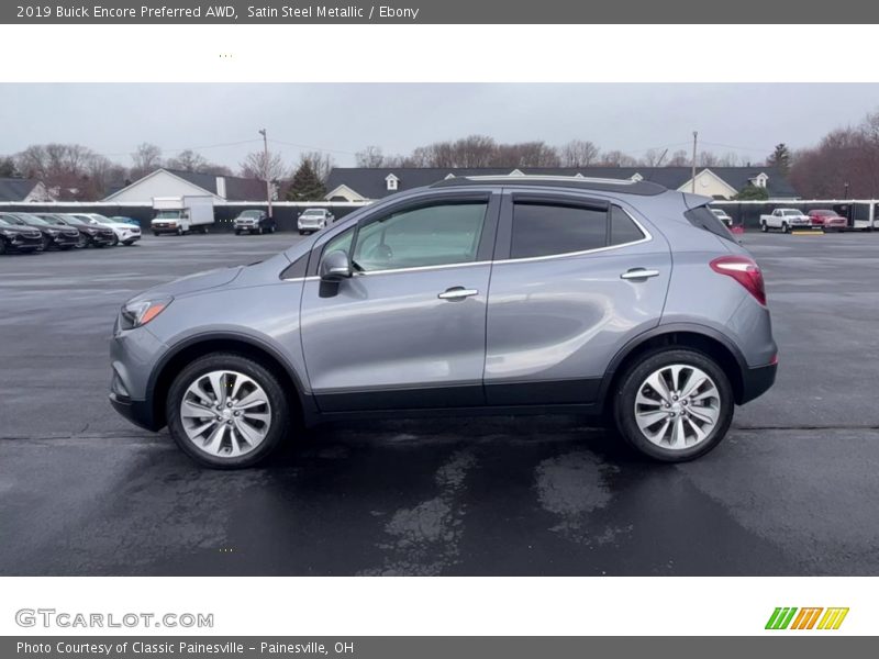 Satin Steel Metallic / Ebony 2019 Buick Encore Preferred AWD
