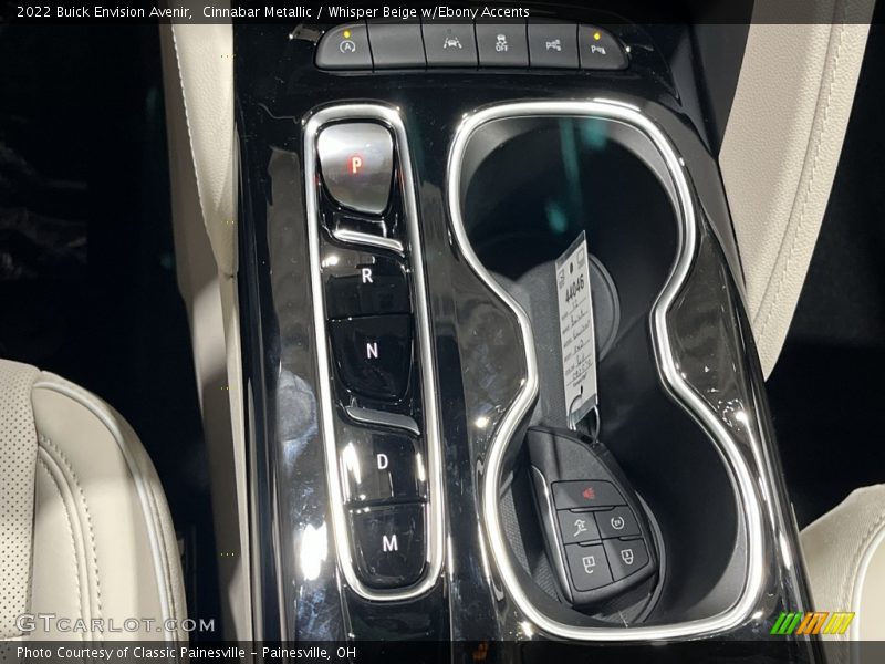 Cinnabar Metallic / Whisper Beige w/Ebony Accents 2022 Buick Envision Avenir
