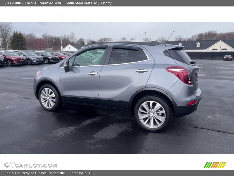 Satin Steel Metallic / Ebony 2019 Buick Encore Preferred AWD