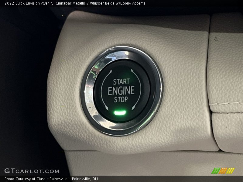 Cinnabar Metallic / Whisper Beige w/Ebony Accents 2022 Buick Envision Avenir