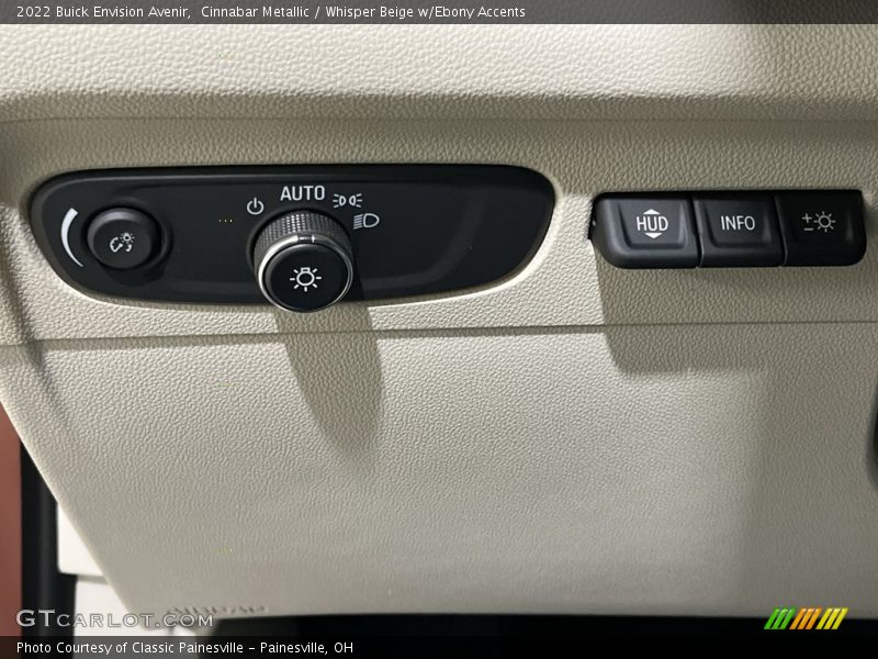 Cinnabar Metallic / Whisper Beige w/Ebony Accents 2022 Buick Envision Avenir