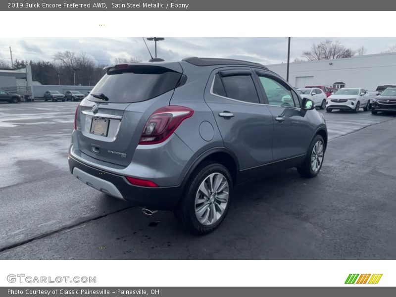 Satin Steel Metallic / Ebony 2019 Buick Encore Preferred AWD