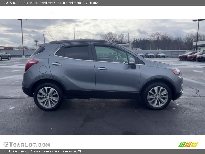 Satin Steel Metallic / Ebony 2019 Buick Encore Preferred AWD