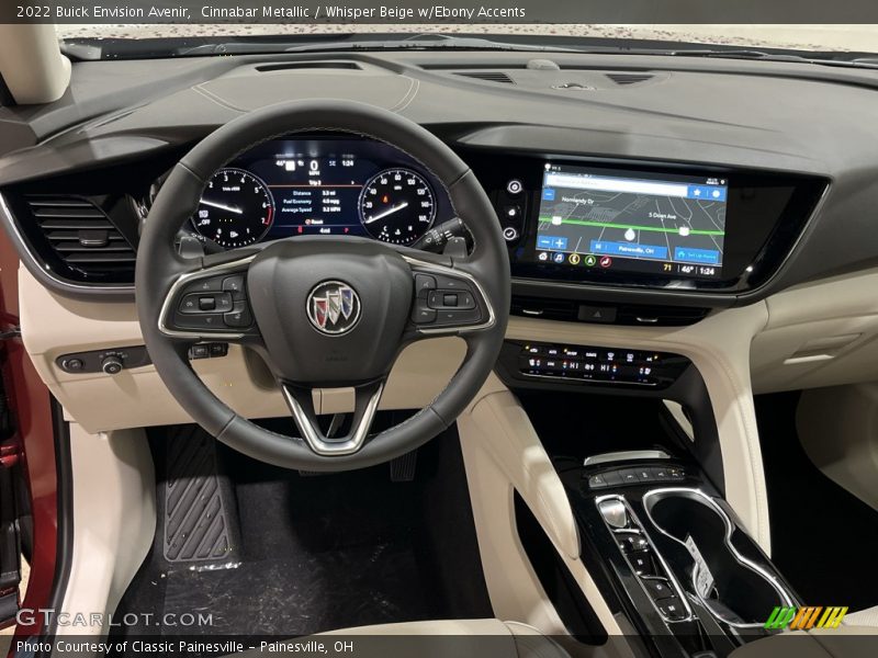 Cinnabar Metallic / Whisper Beige w/Ebony Accents 2022 Buick Envision Avenir