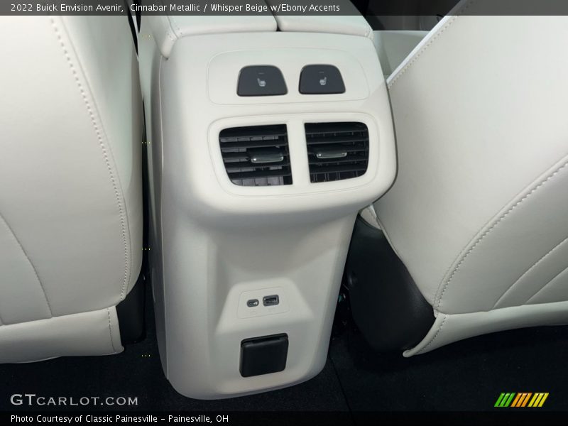 Cinnabar Metallic / Whisper Beige w/Ebony Accents 2022 Buick Envision Avenir