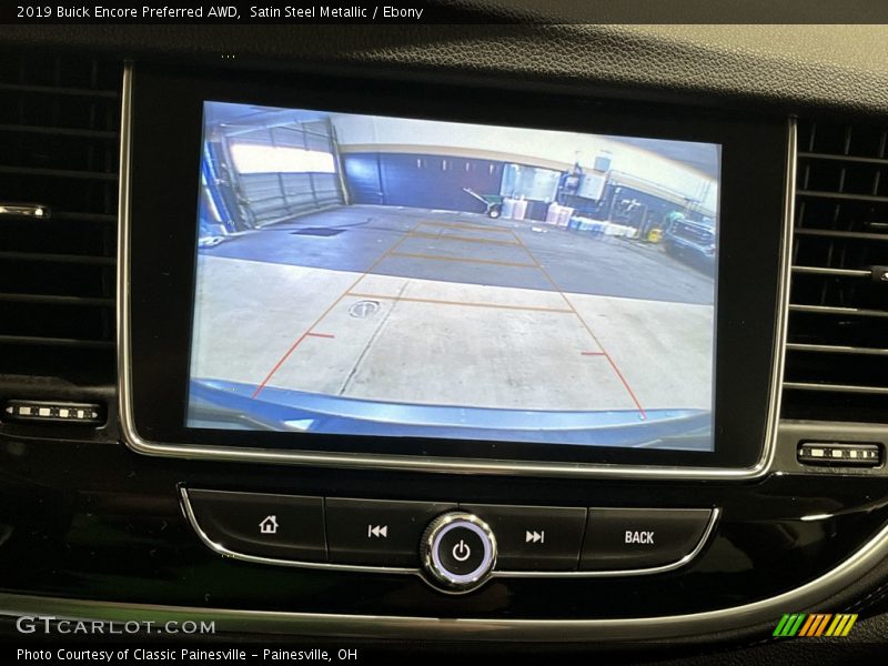 Satin Steel Metallic / Ebony 2019 Buick Encore Preferred AWD