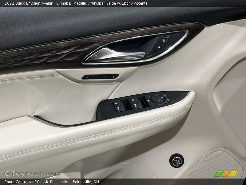 Cinnabar Metallic / Whisper Beige w/Ebony Accents 2022 Buick Envision Avenir