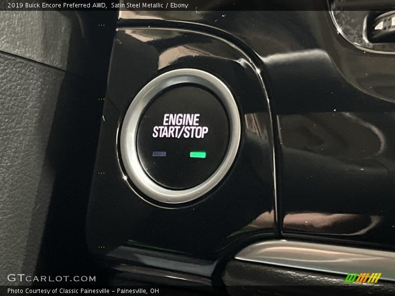Satin Steel Metallic / Ebony 2019 Buick Encore Preferred AWD