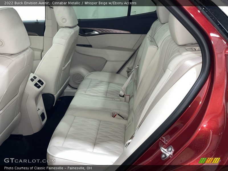 Cinnabar Metallic / Whisper Beige w/Ebony Accents 2022 Buick Envision Avenir