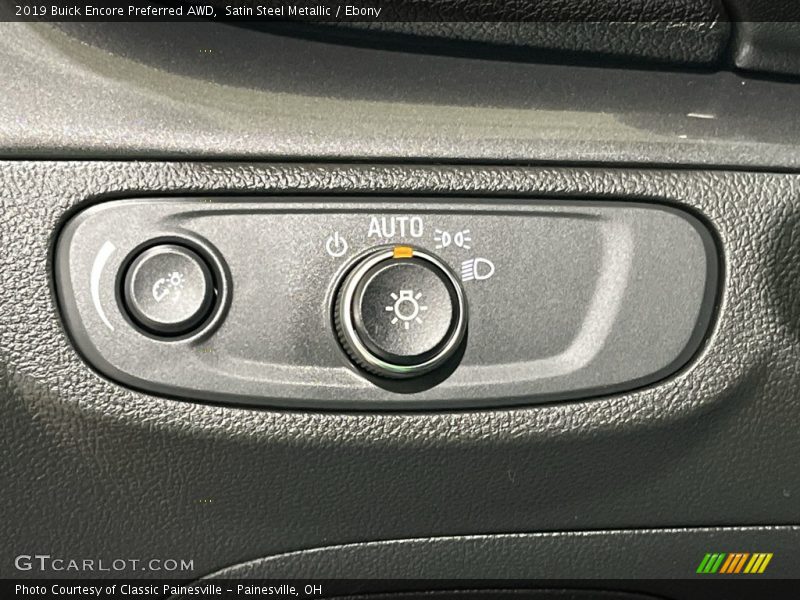 Satin Steel Metallic / Ebony 2019 Buick Encore Preferred AWD