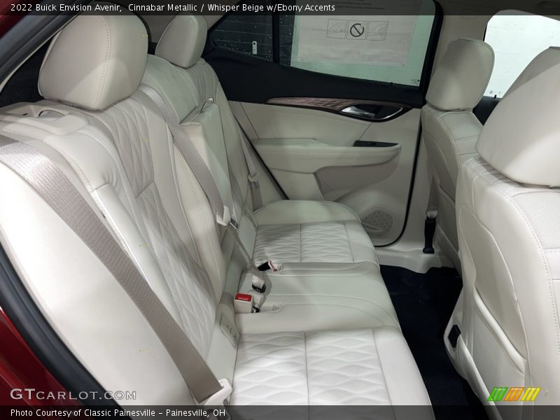 Cinnabar Metallic / Whisper Beige w/Ebony Accents 2022 Buick Envision Avenir