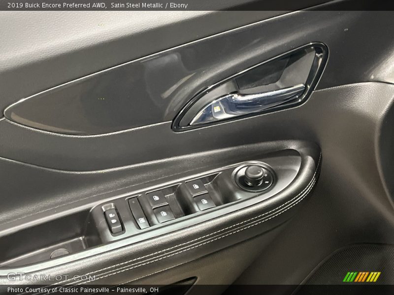 Satin Steel Metallic / Ebony 2019 Buick Encore Preferred AWD