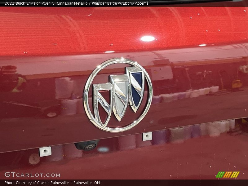 Cinnabar Metallic / Whisper Beige w/Ebony Accents 2022 Buick Envision Avenir