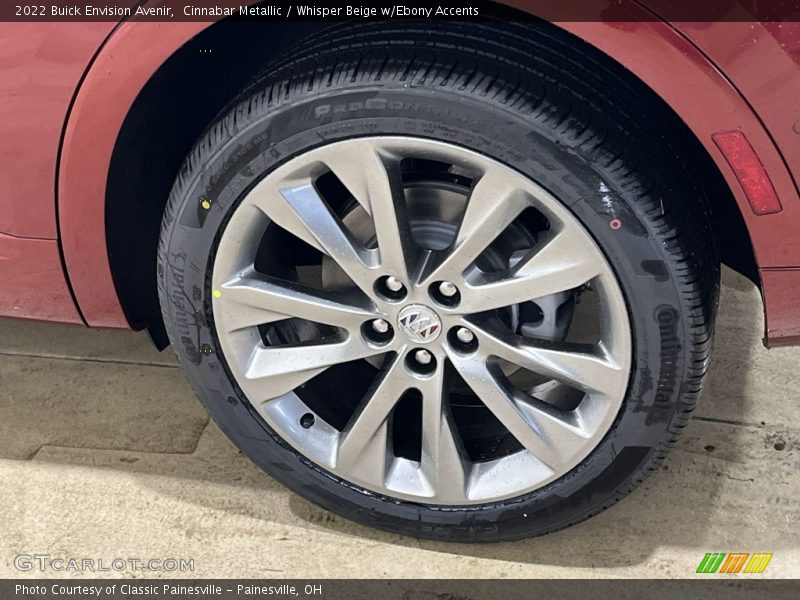 Cinnabar Metallic / Whisper Beige w/Ebony Accents 2022 Buick Envision Avenir