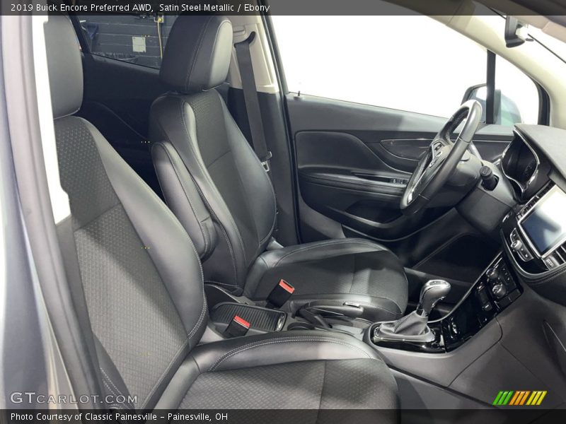 Satin Steel Metallic / Ebony 2019 Buick Encore Preferred AWD