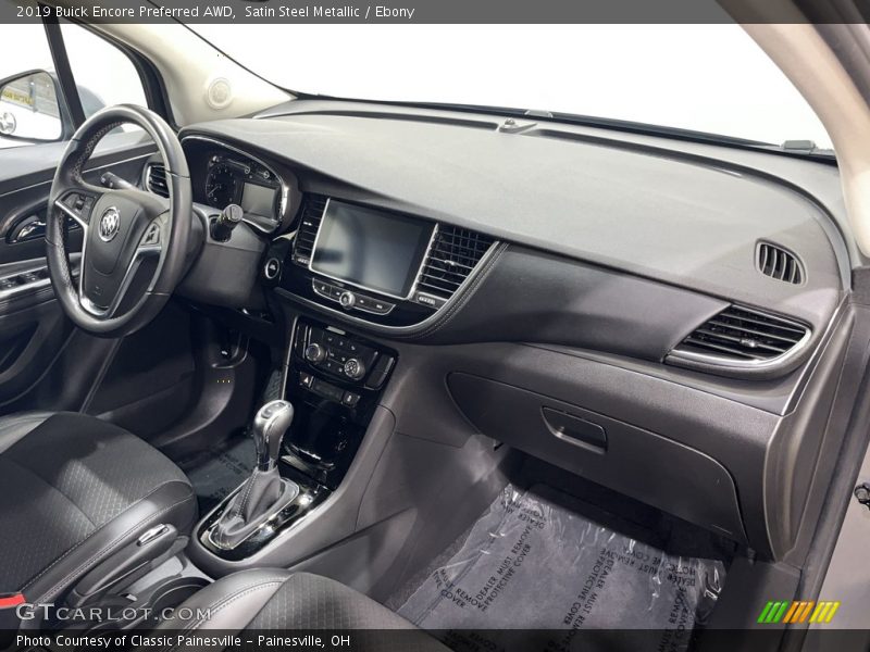 Satin Steel Metallic / Ebony 2019 Buick Encore Preferred AWD