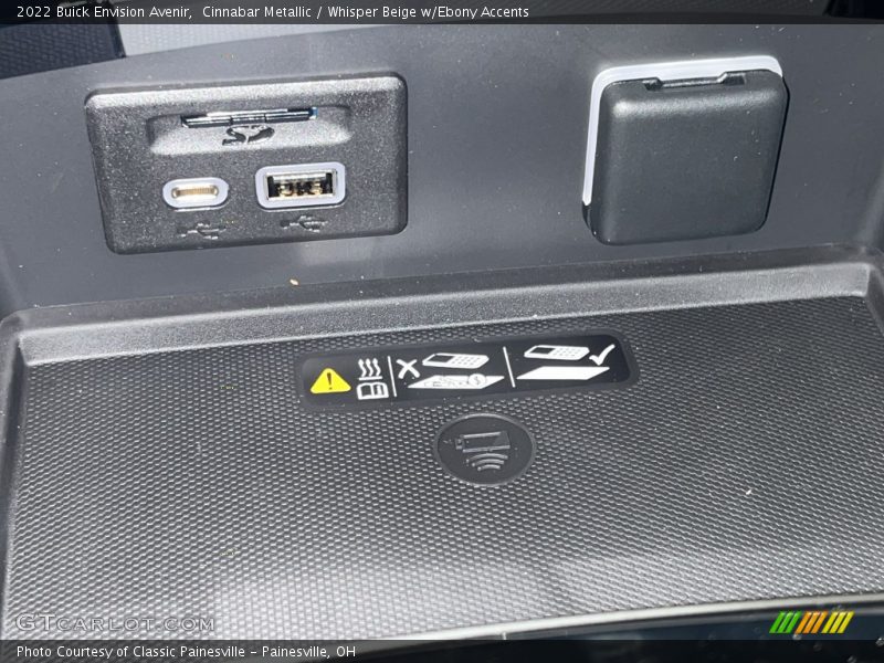 Cinnabar Metallic / Whisper Beige w/Ebony Accents 2022 Buick Envision Avenir