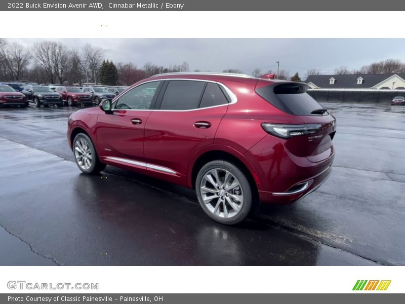 Cinnabar Metallic / Ebony 2022 Buick Envision Avenir AWD