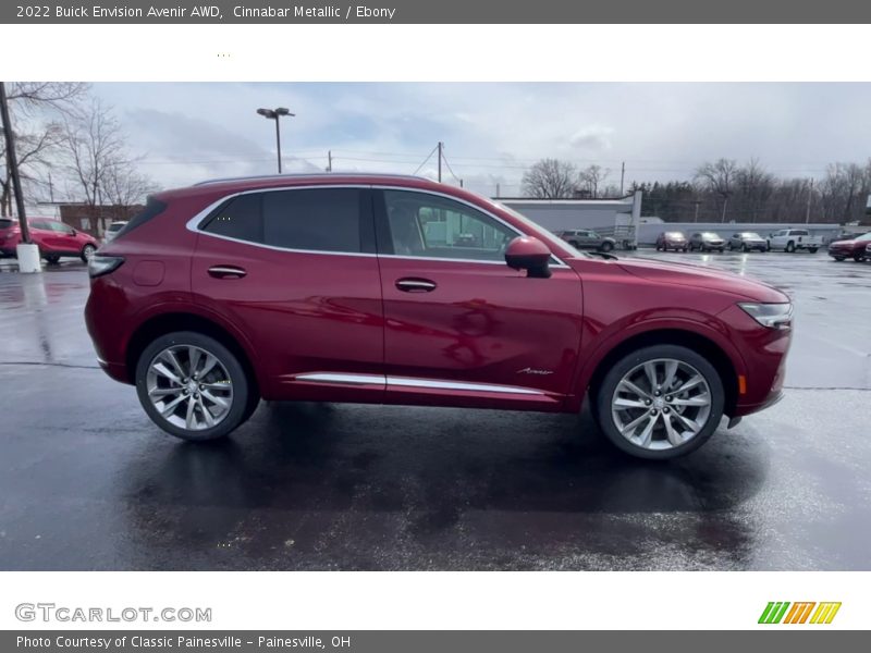 Cinnabar Metallic / Ebony 2022 Buick Envision Avenir AWD