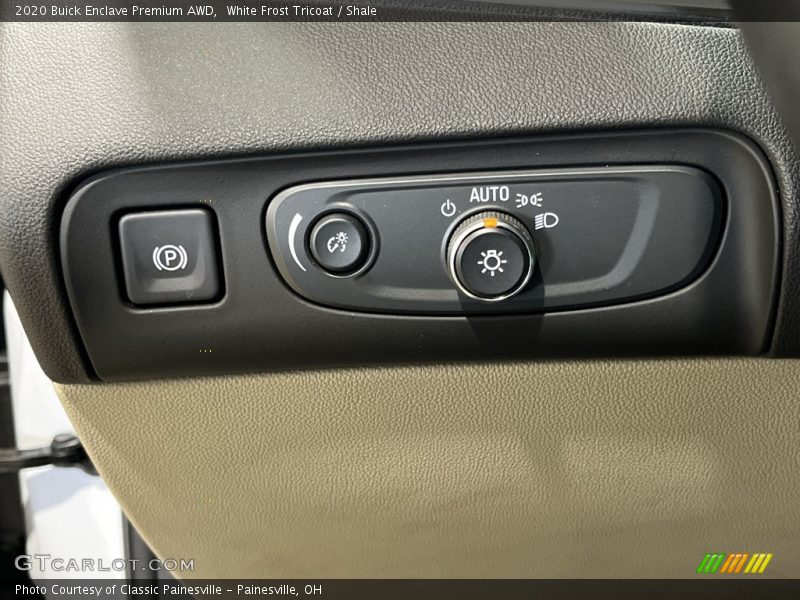 Controls of 2020 Enclave Premium AWD