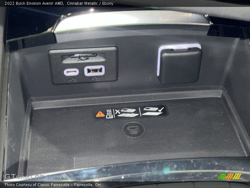 Cinnabar Metallic / Ebony 2022 Buick Envision Avenir AWD