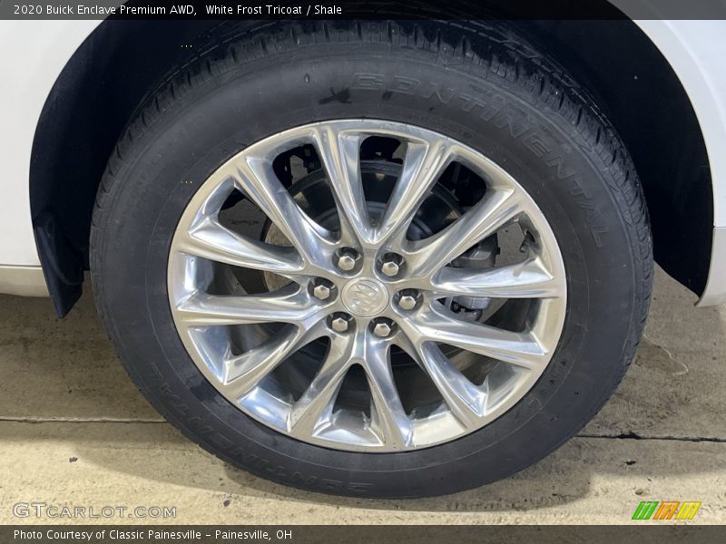 White Frost Tricoat / Shale 2020 Buick Enclave Premium AWD
