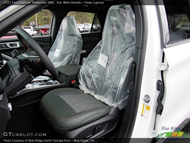 Front Seat of 2022 Explorer Timberline 4WD