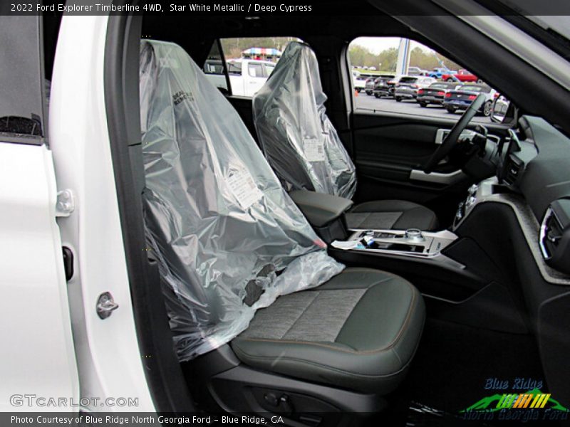 Front Seat of 2022 Explorer Timberline 4WD