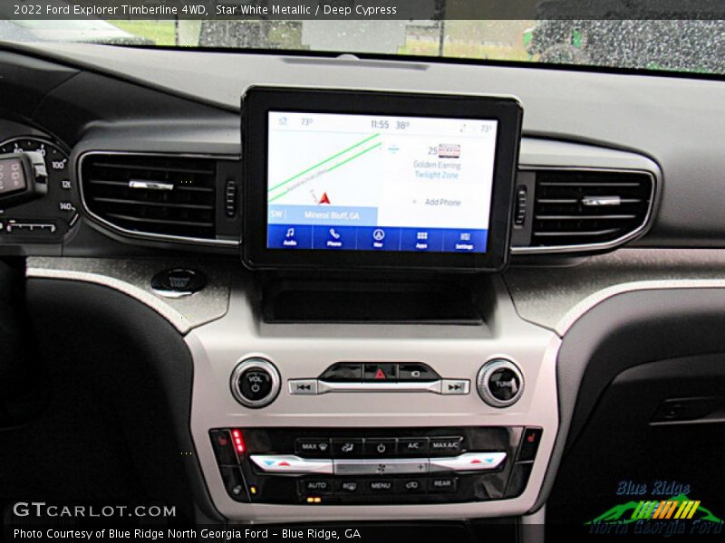 Controls of 2022 Explorer Timberline 4WD