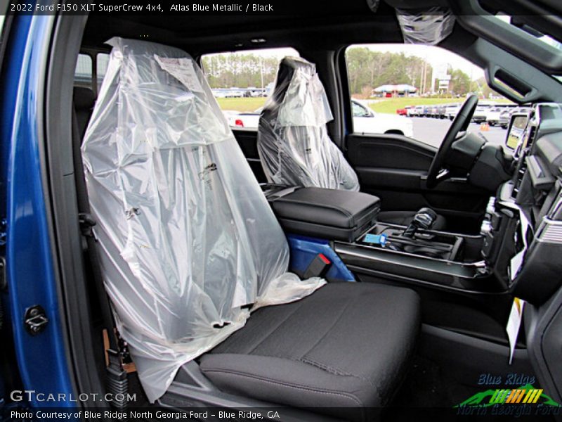 Atlas Blue Metallic / Black 2022 Ford F150 XLT SuperCrew 4x4
