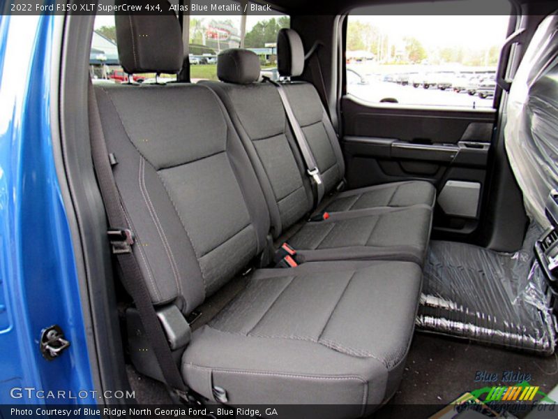 Atlas Blue Metallic / Black 2022 Ford F150 XLT SuperCrew 4x4