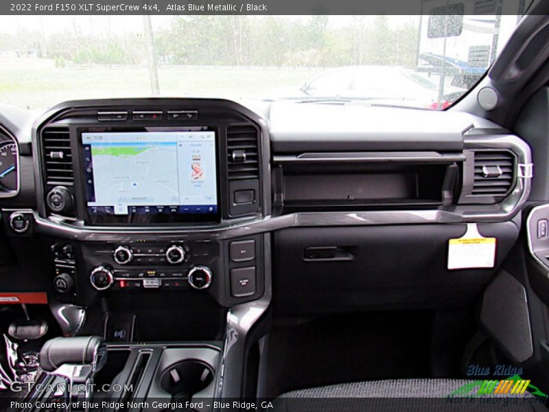 Atlas Blue Metallic / Black 2022 Ford F150 XLT SuperCrew 4x4