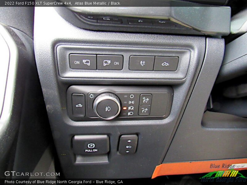 Atlas Blue Metallic / Black 2022 Ford F150 XLT SuperCrew 4x4