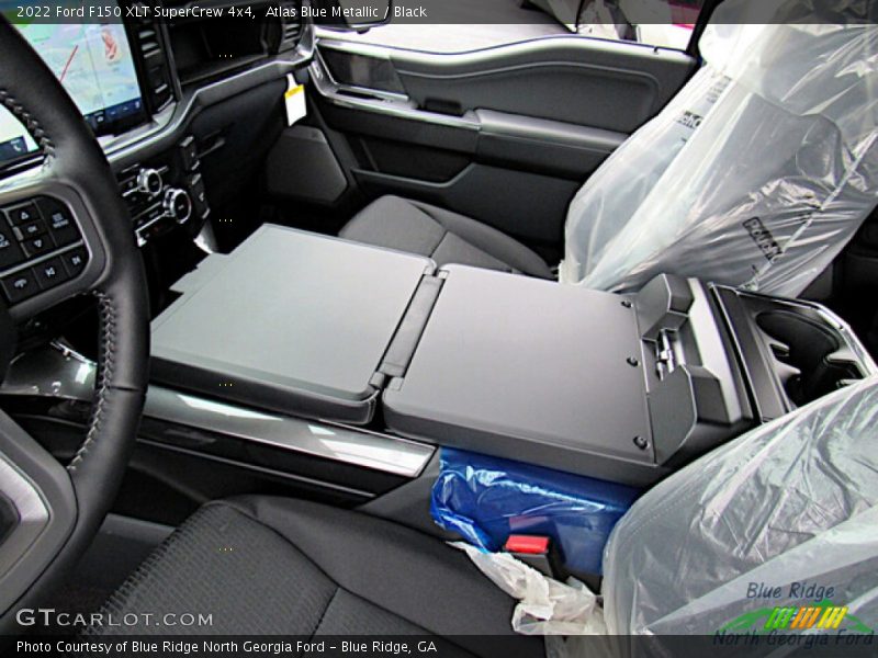 Atlas Blue Metallic / Black 2022 Ford F150 XLT SuperCrew 4x4