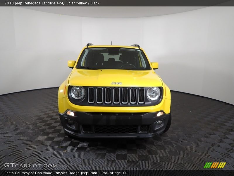 Solar Yellow / Black 2018 Jeep Renegade Latitude 4x4