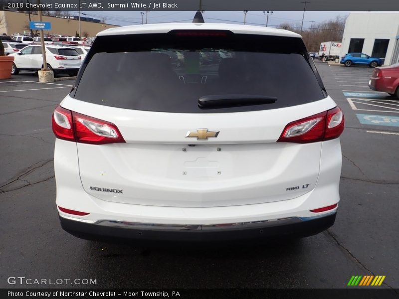 Summit White / Jet Black 2018 Chevrolet Equinox LT AWD