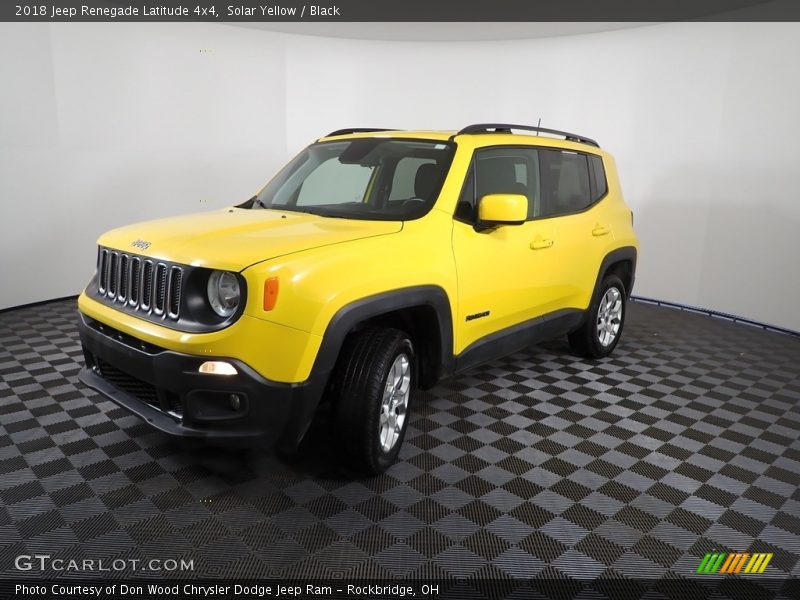 Solar Yellow / Black 2018 Jeep Renegade Latitude 4x4