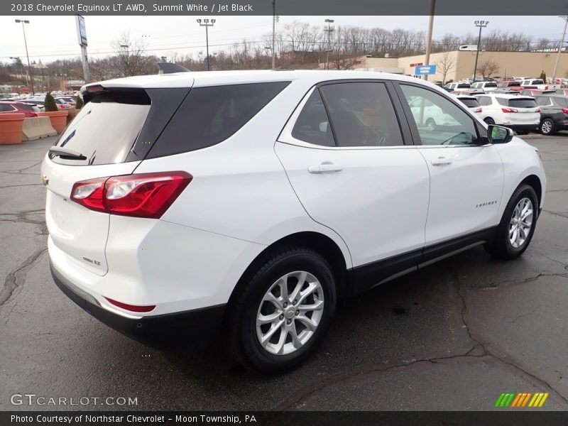 Summit White / Jet Black 2018 Chevrolet Equinox LT AWD