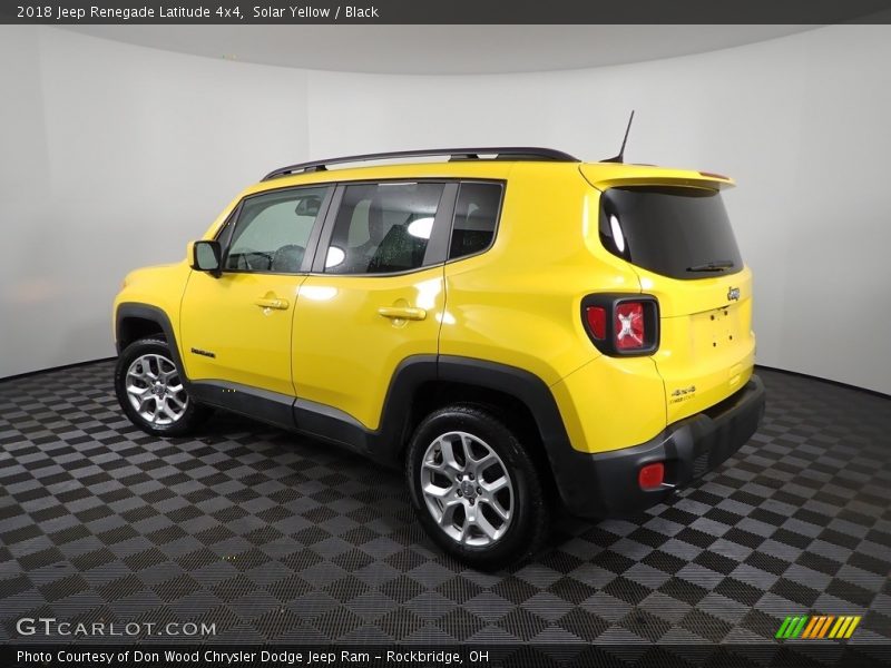 Solar Yellow / Black 2018 Jeep Renegade Latitude 4x4
