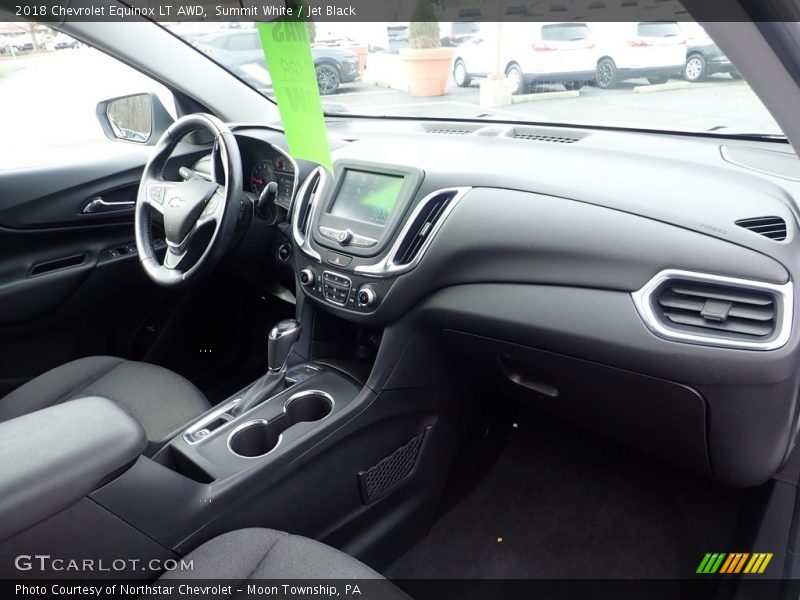 Summit White / Jet Black 2018 Chevrolet Equinox LT AWD