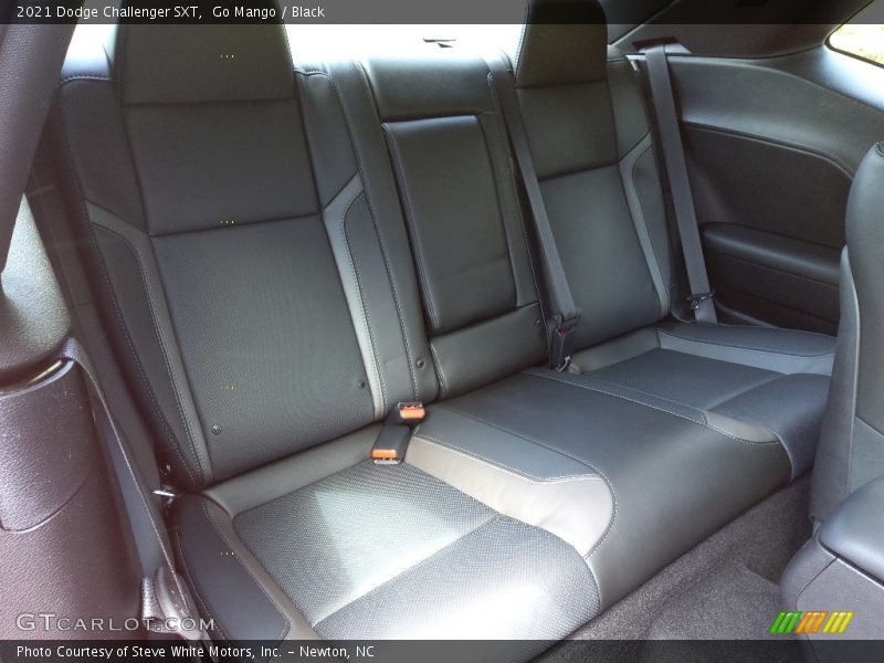 Rear Seat of 2021 Challenger SXT