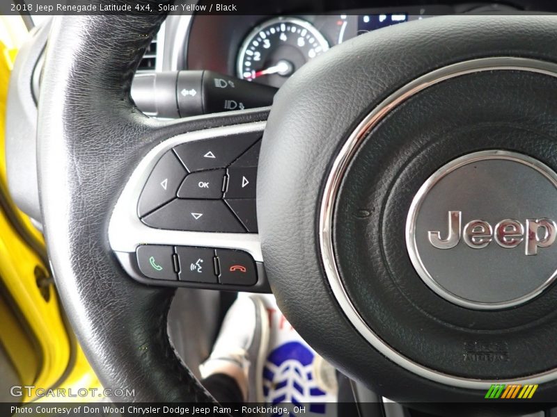 Solar Yellow / Black 2018 Jeep Renegade Latitude 4x4