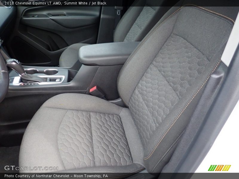Summit White / Jet Black 2018 Chevrolet Equinox LT AWD