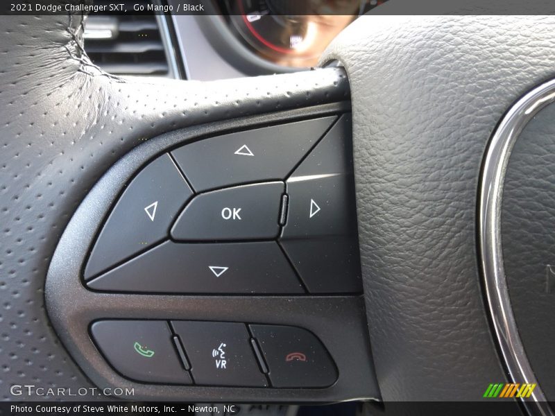 Go Mango / Black 2021 Dodge Challenger SXT