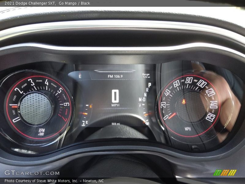  2021 Challenger SXT SXT Gauges