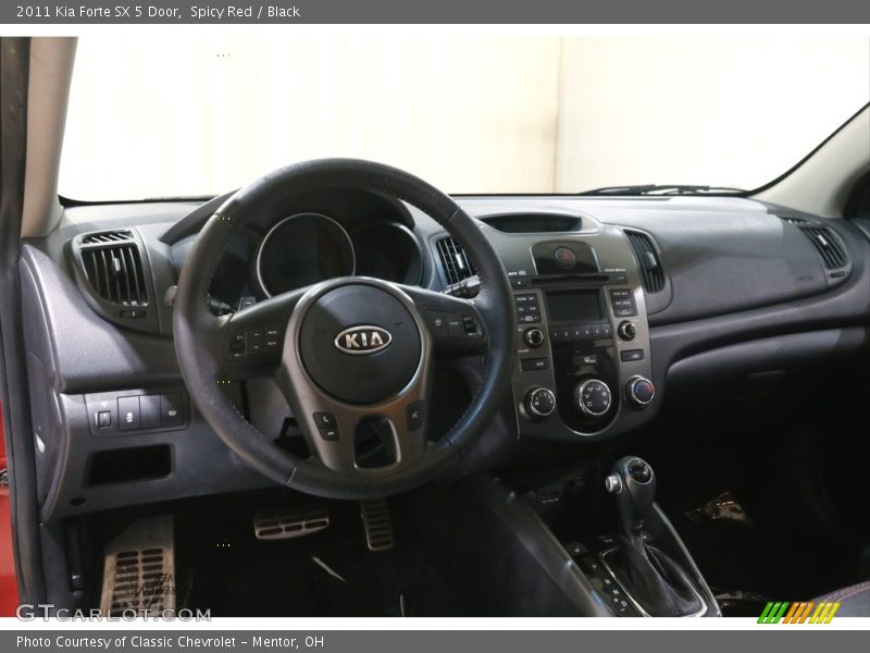 Dashboard of 2011 Forte SX 5 Door
